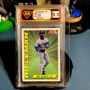 1991 Score Rifleman card 697